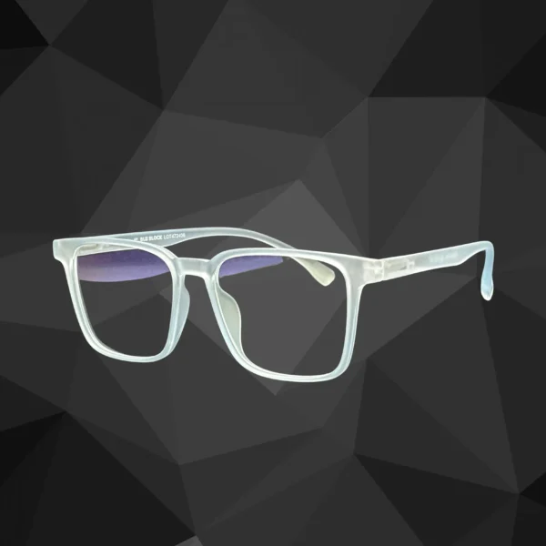 Unisex Cyan Eyeglasses - Image 2