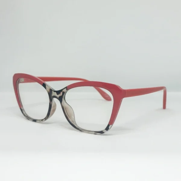 Eyeglasses Cateye Pink Zebra - Image 2