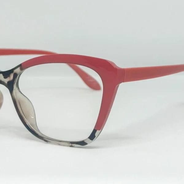 Eyeglasses Cateye Pink Zebra - Image 3