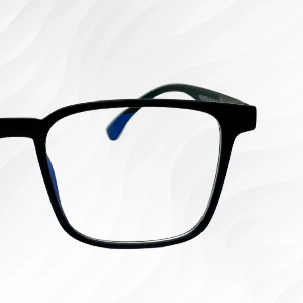 Black Flexy Eyeglasses - Image 3