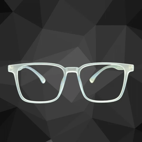 Unisex Cyan Eyeglasses